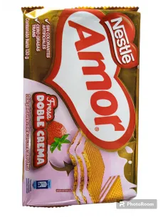 GALLETA NESTLE AMOR WAFLE FRESA 130G 12514939