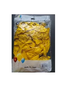 GLOBOS RA  12 AMARILLO X 50