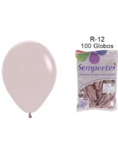 GLOBO PASTEL DUSK R-12 ROSA X100 110/395289 GLOB 225124