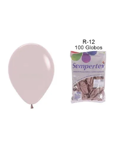 GLOBO PASTEL DUSK R-12 ROSA X100 110/395289 GLOB 225124