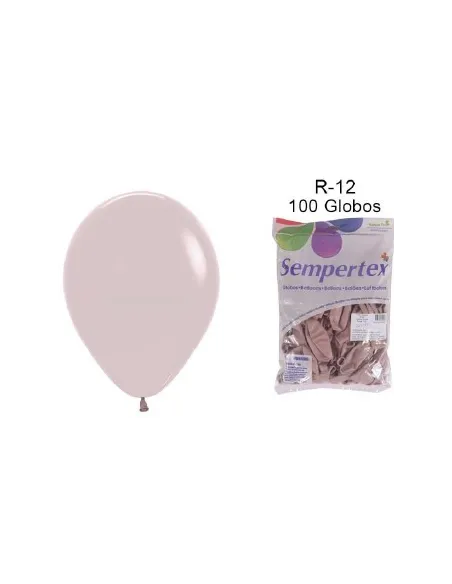 GLOBO PASTEL DUSK R-12 ROSA X100 110/395289 GLOB 225124
