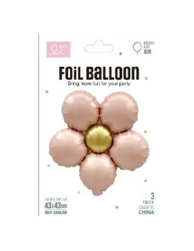 GLOBO SWH FLOR METAL. CHAMPAGNE 43X43CM 65J5A-36