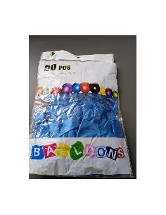 GLOBOS RA  12 CELESTE X50