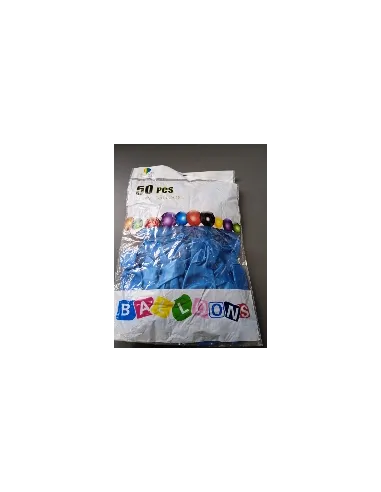 GLOBOS RA  12 CELESTE X50