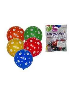 GLOBO LATEX CORAZON 12PLG RA REF GLO030