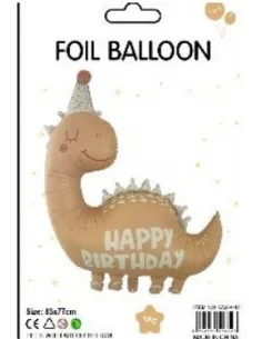 GLOBO SWH DINOSAURIO HAPPY BIRTHDAY 83X77CM 67J6A-12