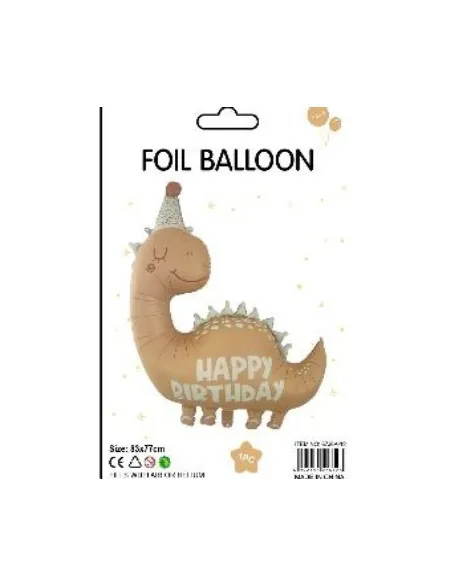 GLOBO SWH DINOSAURIO HAPPY BIRTHDAY 83X77CM 67J6A-12