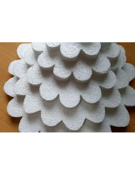 BASE CIRCULAR PLUMAFON FLOR  25