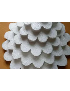 BASE CIRCULAR PLUMAFON FLOR  30