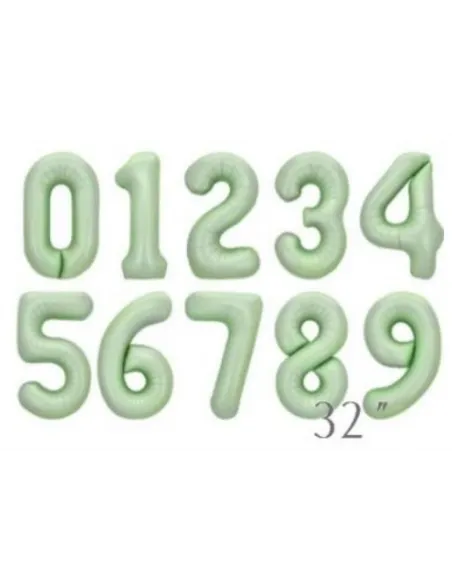 GLOBOS SWH ALUM.  3 VERDE 32PLG 7353A-14