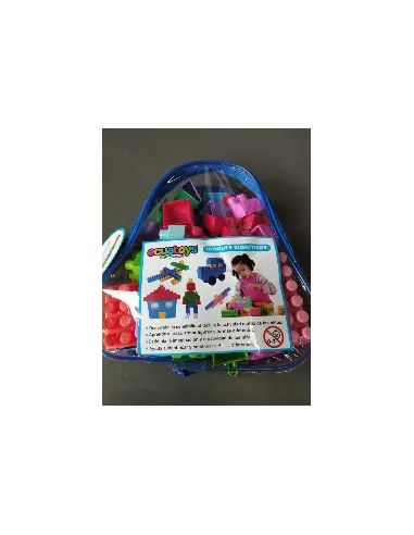 BLOQUES DIDACTICOS GRANDES EN MOCHILA 48PCS JP-480
