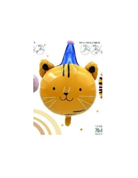 GLOBOS SWH ALUM. TIGRE 75X61CM 65J5A-18