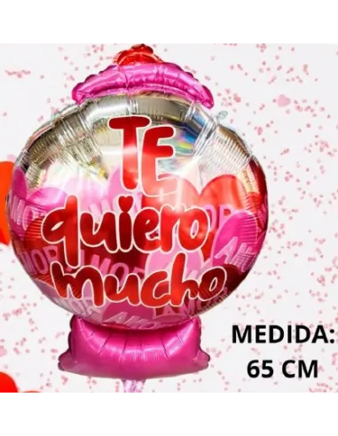 GLOBO ALUMINIO TE QUIERO MUCHO 65CM GLO-115