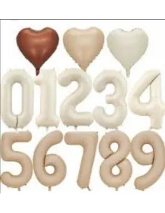 GLOBOS SWH ALUMINIO  5 VERDE OLIVA C/GLOBOS 40PLG 69J7A-3