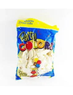 GLOBOS RA  9 CROMADO DORADO x 50