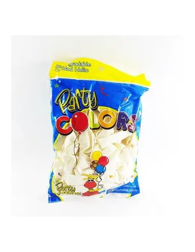 GLOBOS RA  9 CROMADO DORADO x 50