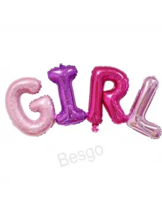 GLOBOS SWH ALUMINIO PALABRA GIRL 65J5T-10