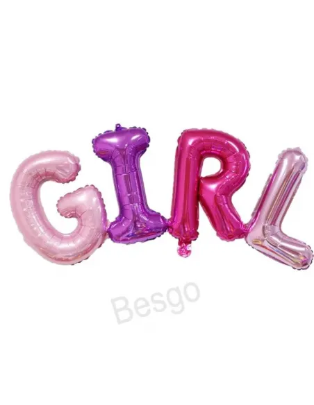 GLOBOS SWH ALUMINIO PALABRA GIRL 65J5T-10