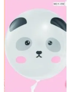 GLOBO SWH BURBUJA ESTAMPADO OSO PANDA 50X50CM 65J5A-11