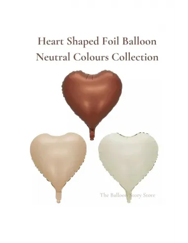 GLOBOS SWH ALUMINIO CORAZON V/COLORES 18 73J3T-2