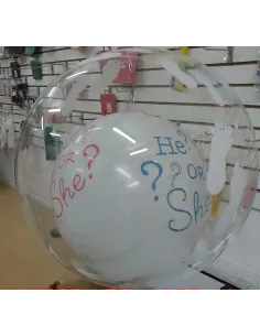 GLOBOS PLASTICO TRANSPARENTE 18 PULG JN489