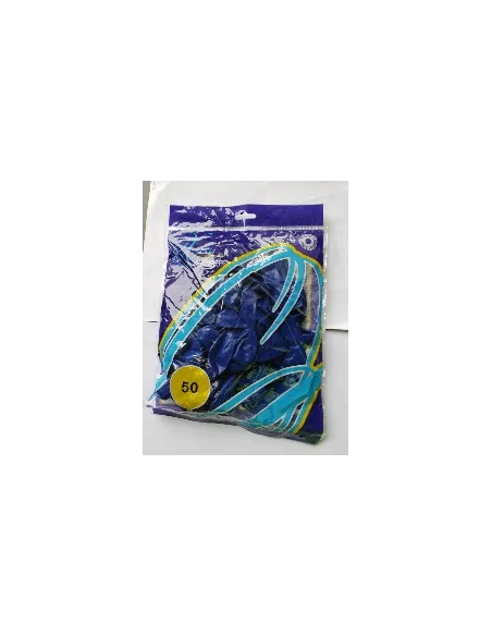 GLOBOS RA 9 AZUL X50 68156