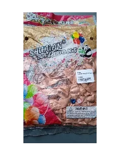 GLOBO R5 CROMADOS ORO ROSA X100