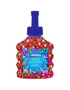 GOMA ARTESCO CONFETTI 3 ONZ FUCSIA