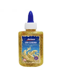 GOMA ARTESCO C/ESCARCHA DORADA 3 ONZ