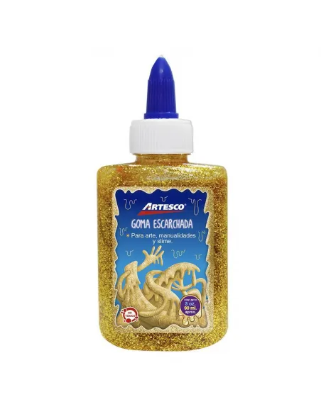GOMA ARTESCO C/ESCARCHA DORADA 3 ONZ