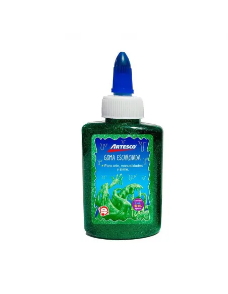 GOMA ARTESCO C/ESCARCHA VERDE 3 ONZ