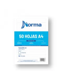 HOJA NORMA A4 1L 56GR X 50 [552986]