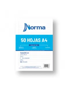 HOJA NORMA A4 2L 56GR X 50 [552987]