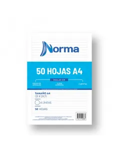 HOJA NORMA A4 4L 56GR X 50 [544935]