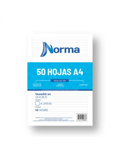 HOJA NORMA A4 4L 56GR X 50 [544935]