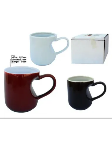 JARRO POCELANA CORAZÓN V/COLORES 300ML REF. H7807/148079