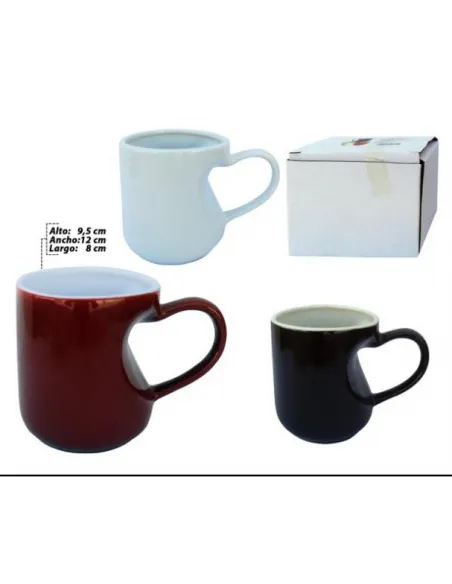 JARRO POCELANA CORAZÓN V/COLORES 300ML REF. H7807/148079