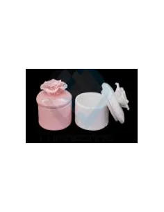 JOYERO CERAMICA FLOR V/COLORES IC1217-03