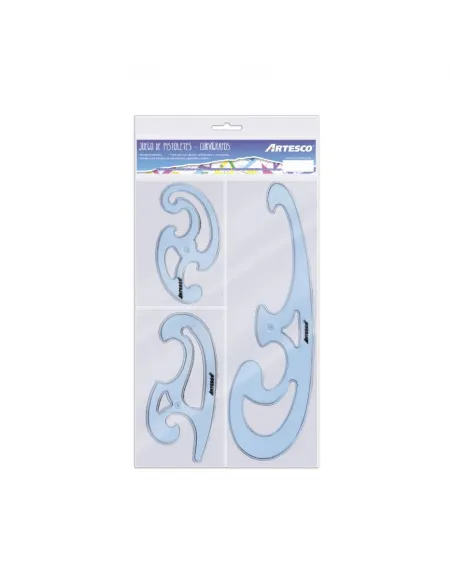 JUEGO ARTESCO CURVIGRAFO X 3 PZAS
