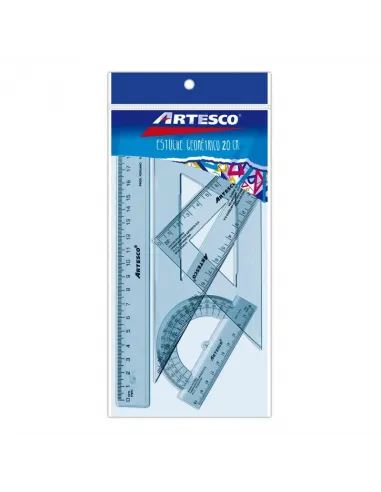 JUEGO ARTESCO GEOMETRICO 20CM ECO PP