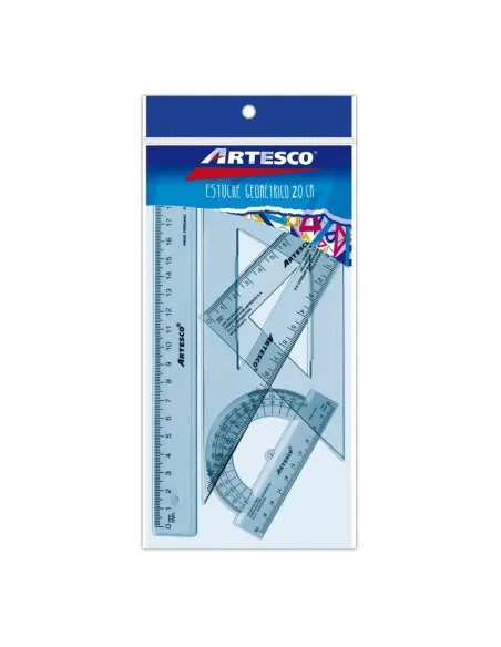 JUEGO ARTESCO GEOMETRICO 20CM ECO PP