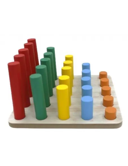 JUEGO DIDACTICO PASSOLA ENSARTAR 15X15X0.8CM