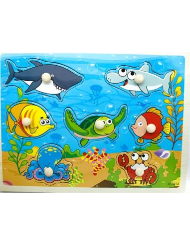 JUEGO DIDACTICO PASSOLA ROMPECABEZAS V/DISEÑOS 30X22.5X0.6CM