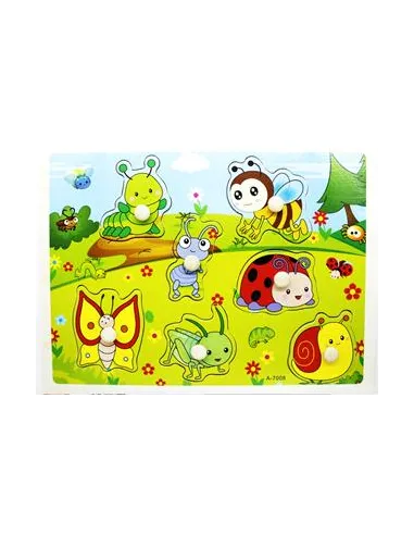 JUEGO DIDACTICO PASSOLA ROMPECABEZAS V/DISEÑOS 30X22.5X0.6CM