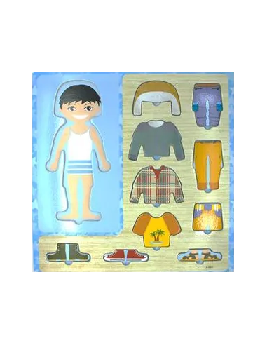 JUEGO DIDACTICO PASSOLA ROMPECABEZA NIÑO/NIÑA 30X30X0.6CM