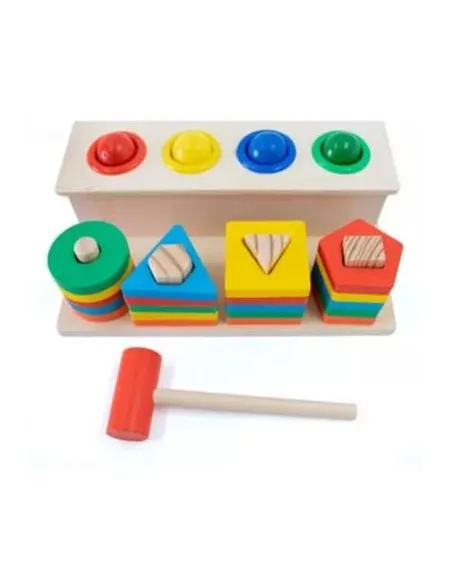 JUEGO DIDACTICO PASSOLA 4 FIG. GEOMETRICAS 23.3X14.5X7CM