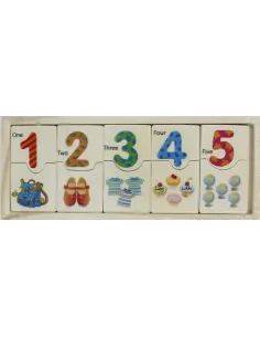 JUEGO DIDACTICO PASSOLA NUMEROS 18X10X1 CM