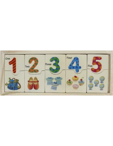 JUEGO DIDACTICO PASSOLA NUMEROS 18X10X1 CM