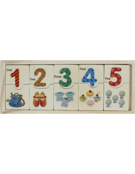JUEGO DIDACTICO PASSOLA NUMEROS 18X10X1 CM