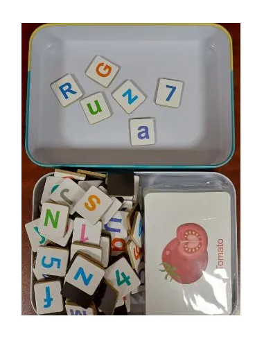 JUEGO DIDACTICO CAJA MAGNETICA RECONOCE PALABRAS ST1209